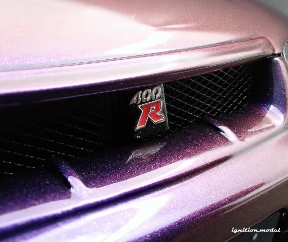 Ignition-Model Nissan Skyline GT-R 400r R33 (BCNR33) RHD Midnight Purple 1:18