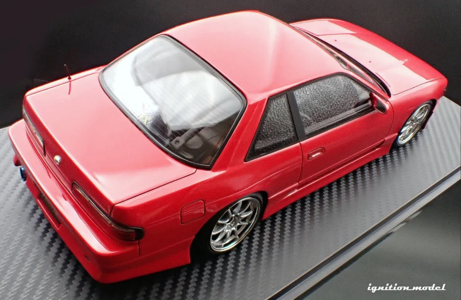 Ignition-Model Nissan Vertex S13 Silvia Red 1:18