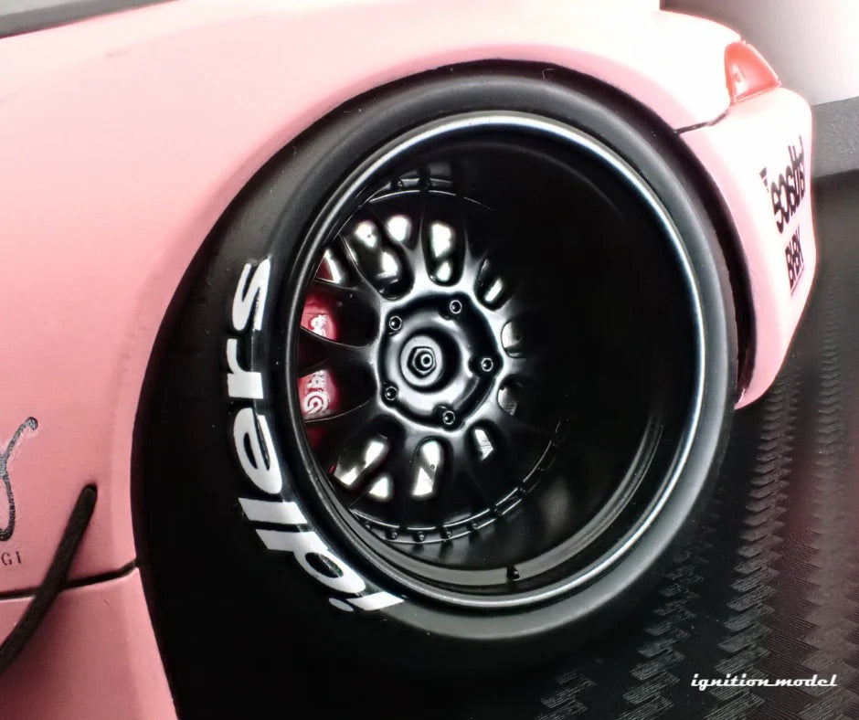 Ignition Model Porsche 993 RWB "Hooters" Matte Pink 1:18