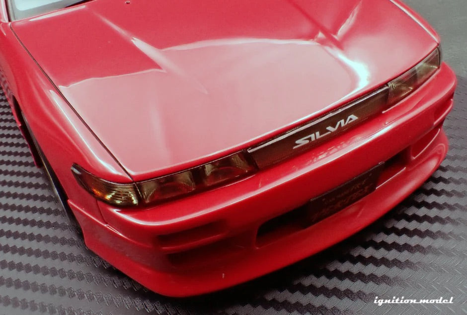 Ignition-Model Nissan Vertex S13 Silvia Red 1:18
