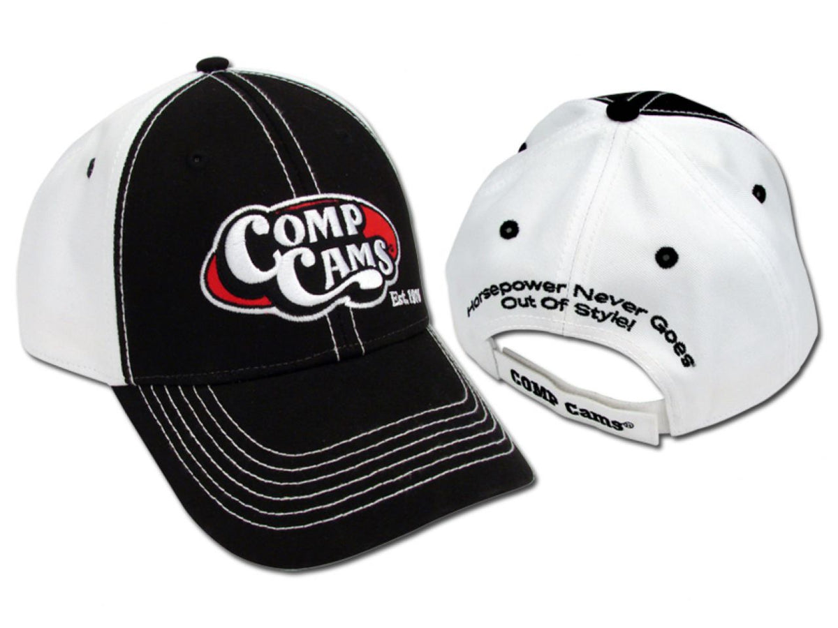 FR SPORT Comp Cams HAT, COMP RETRO LOGO BLACK & WHITE