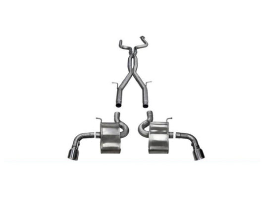 FR SPORT Corsa Performance 16-18 Chevy Camaro SS 147 Xtreme+ 2.75in Cat-Back Dual Rear Exit