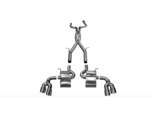 FR SPORT Corsa Performance 16-18 Chevy Camaro SS 6.2L Xtreme 2.75in Cat-Back Dual Rear Exit