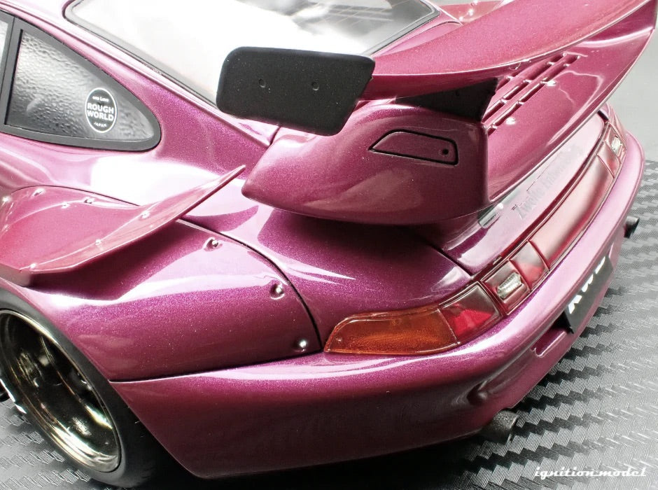 Ignition Model Porsche 993 RWB "Carmen" Purple Metallic 1:18