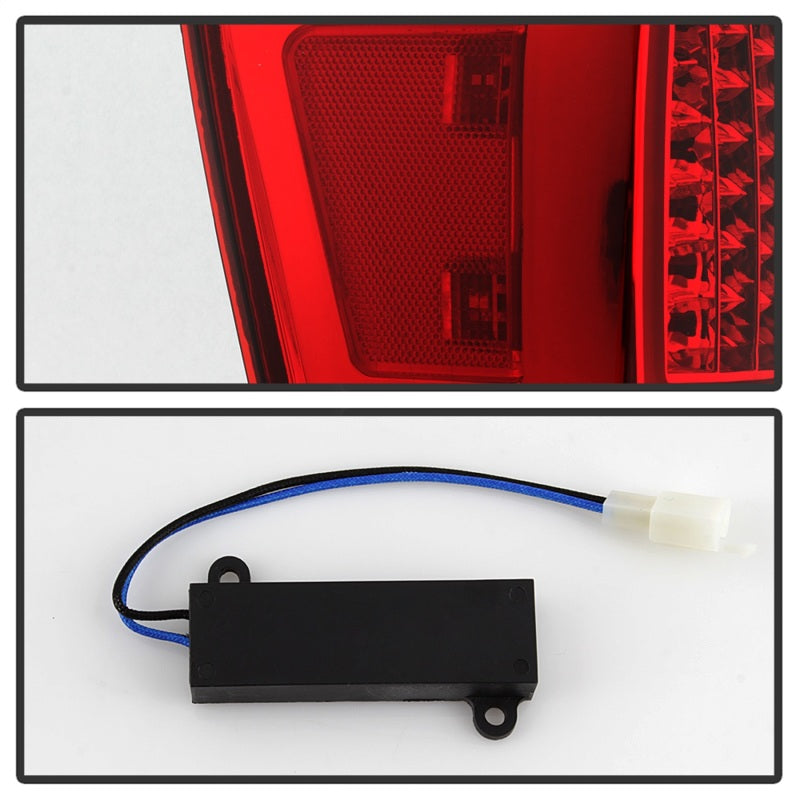 FR SPORT SPYDER xTune 16-18 Toyota Tacoma Light Bar LED Tail Lights - Chrome...