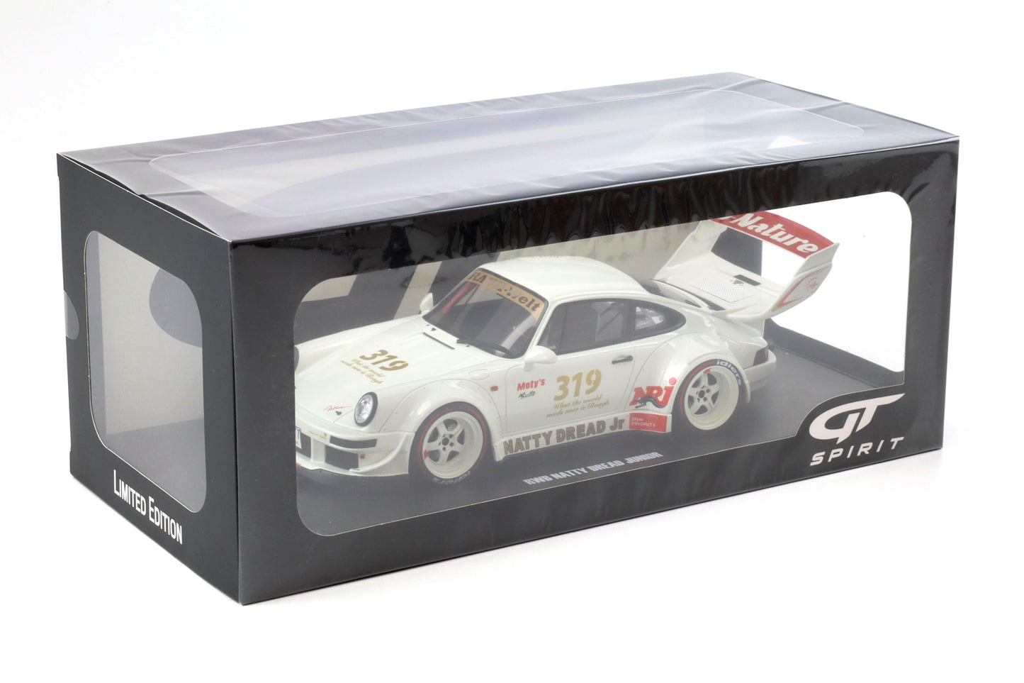 GT Spirit 2024 Porsche 911 964 RWB Natty Dread Jr White 1:18