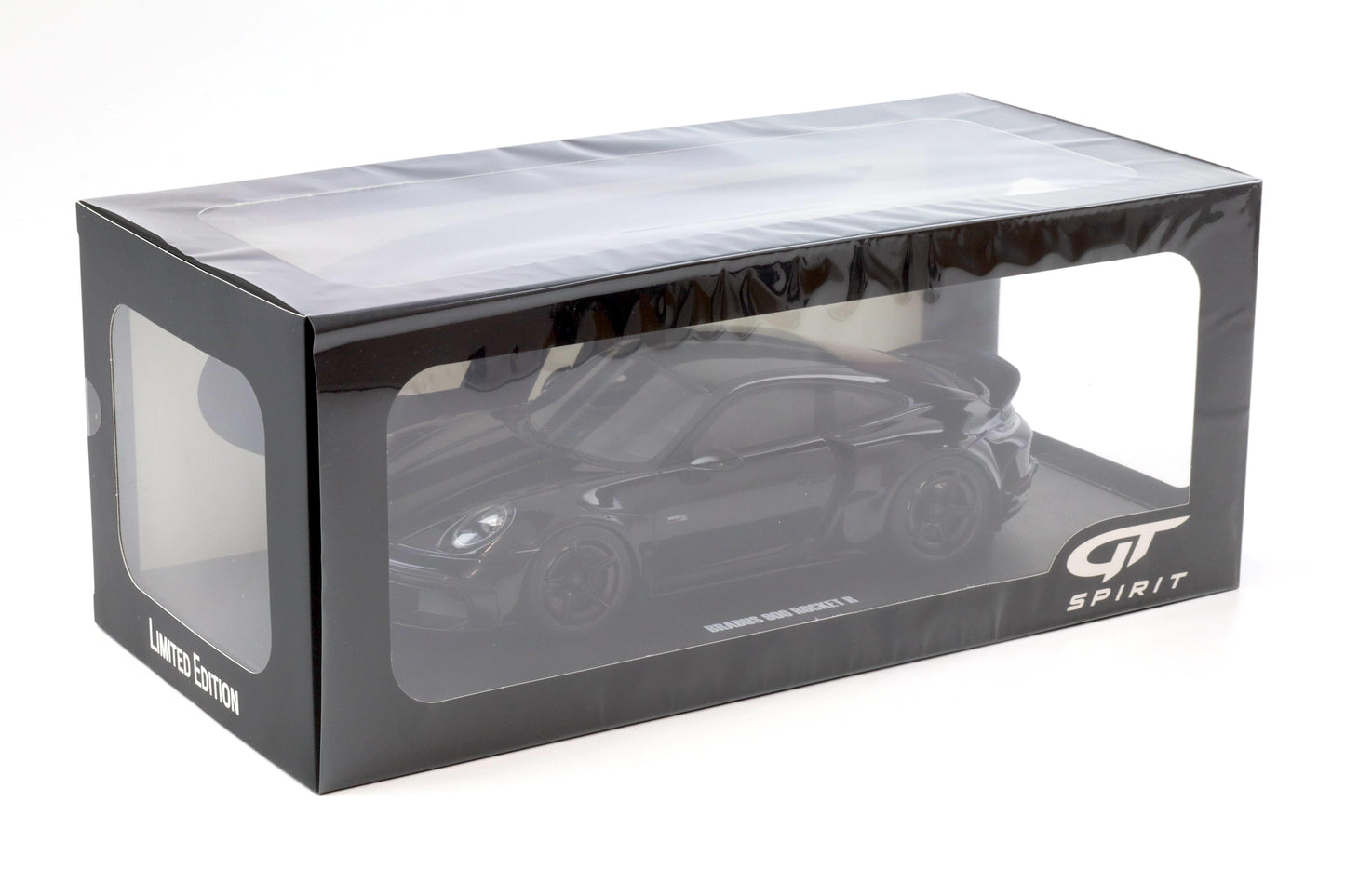 GT Spirit 2023 Brabus 900 Porsche 911 Turbo S Rocket R Black 1:18