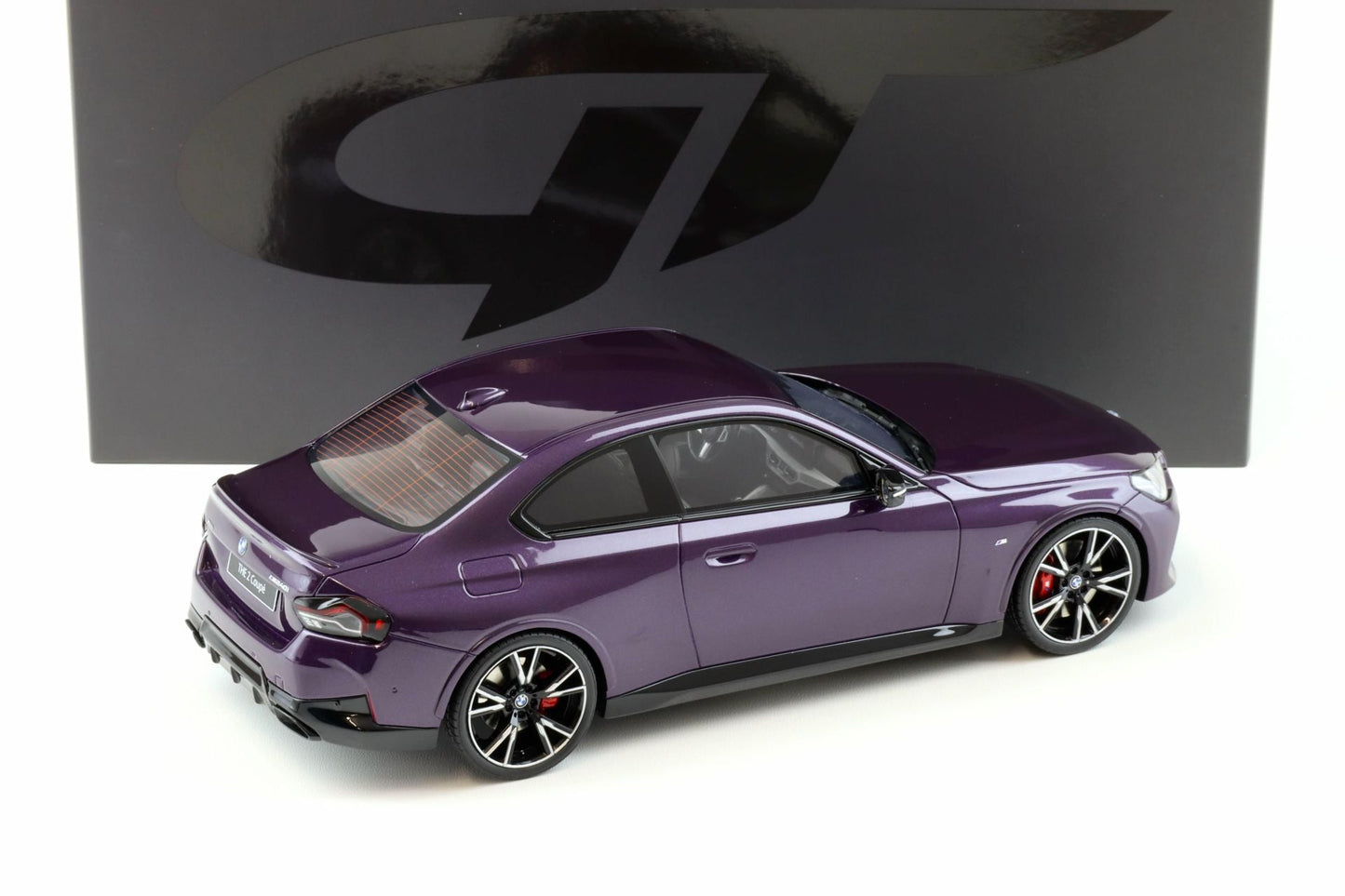 GT Spirit 2023 BMW M240i (G42) Coupe Thundernight Purple Metallic 1:18