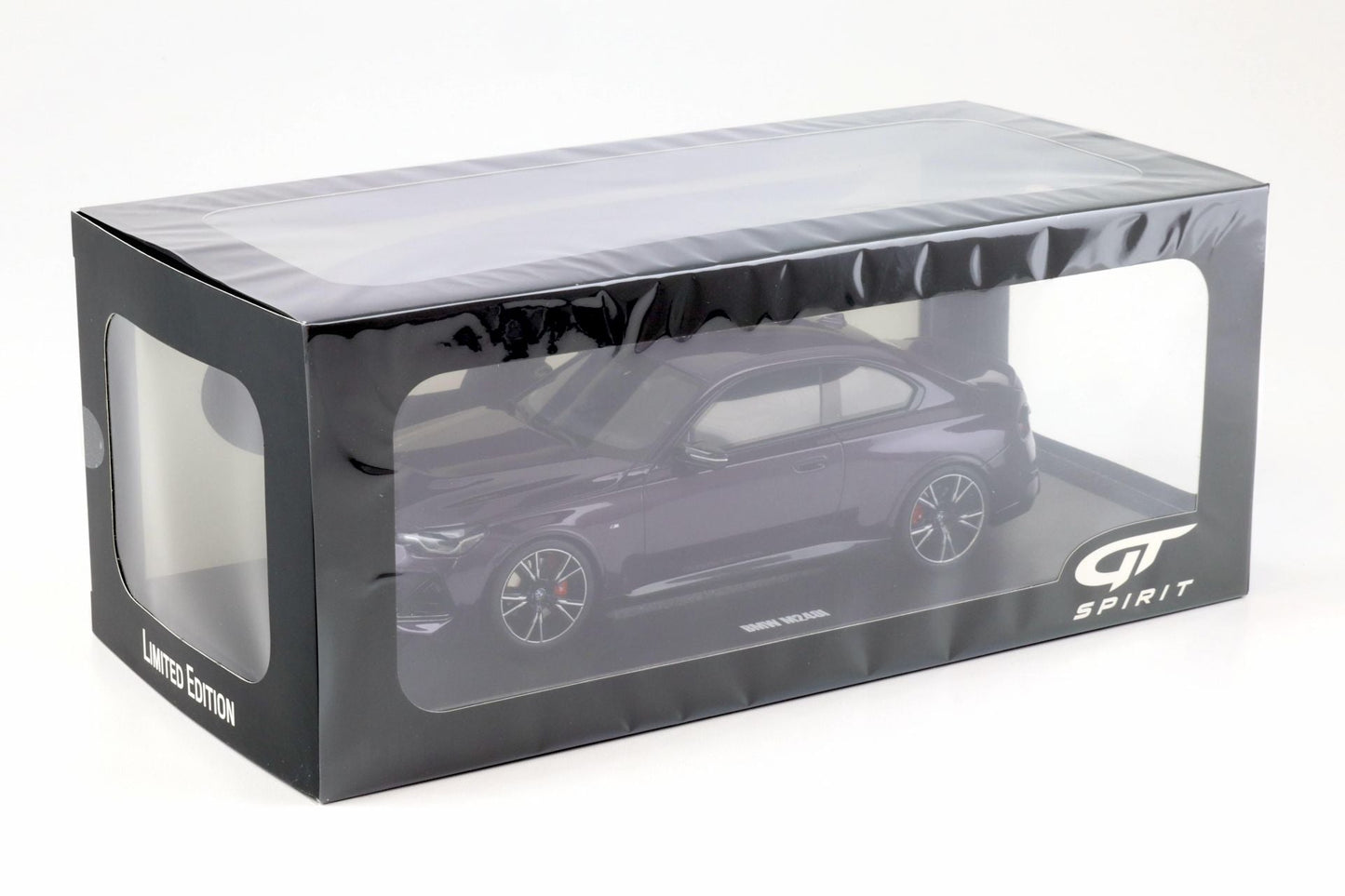 GT Spirit 2023 BMW M240i (G42) Coupe Thundernight Purple Metallic 1:18
