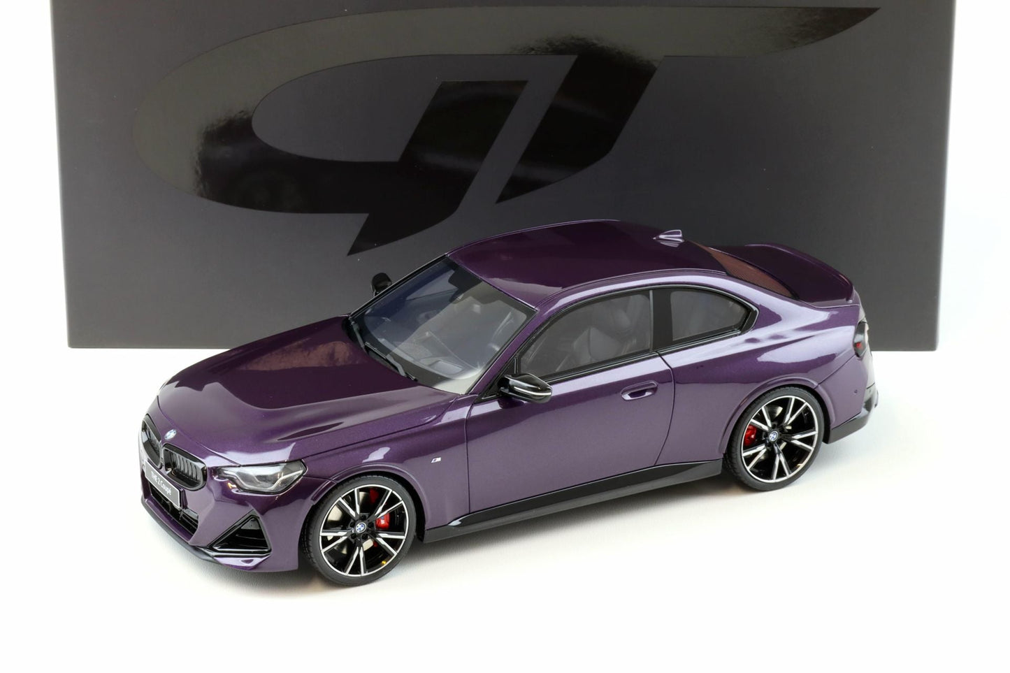 GT Spirit 2023 BMW M240i (G42) Coupe Thundernight Purple Metallic 1:18