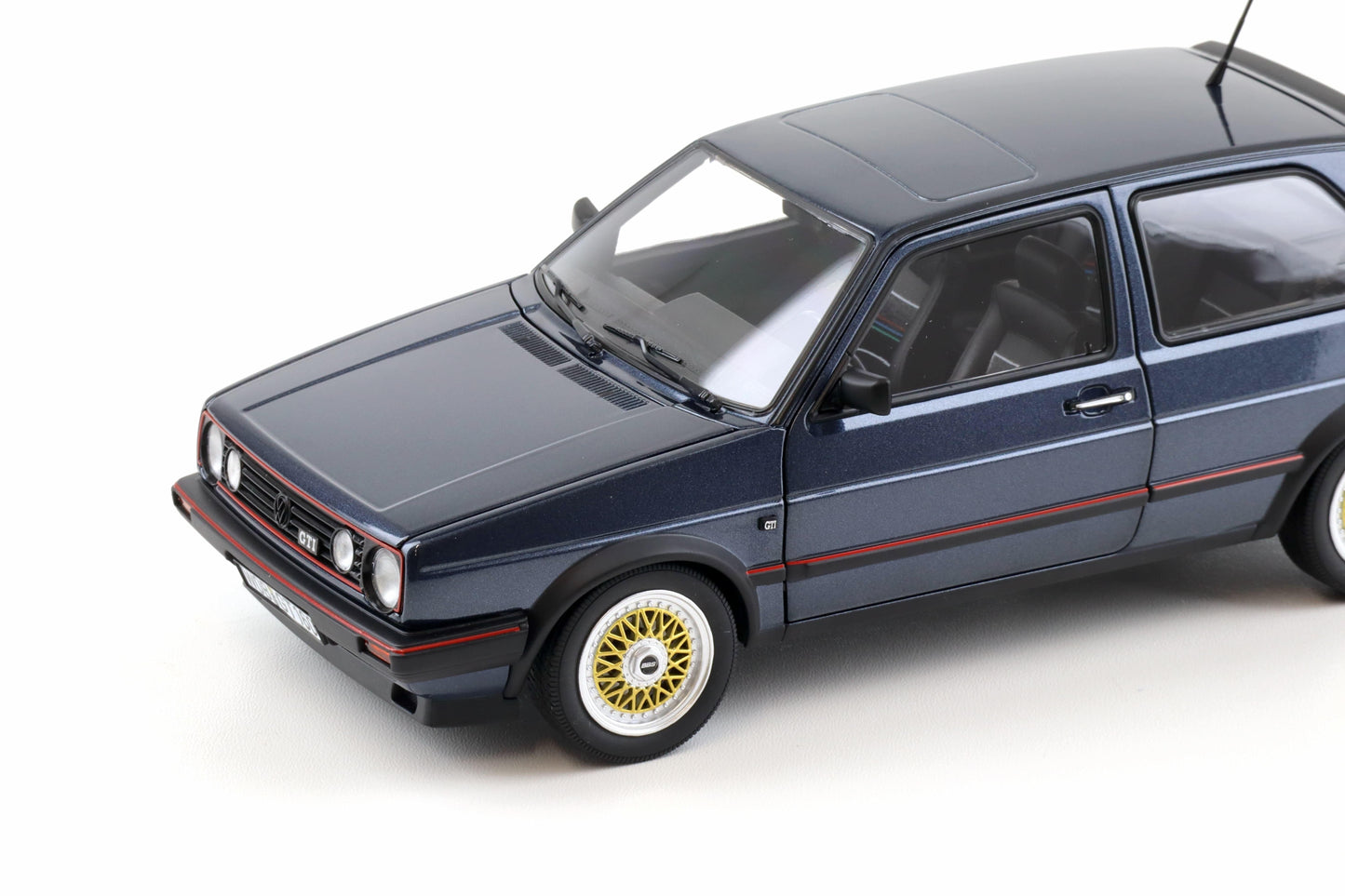 Norev 1988 Volkswagen Golf MK II GTI Helios Blue Metallic 1:18
