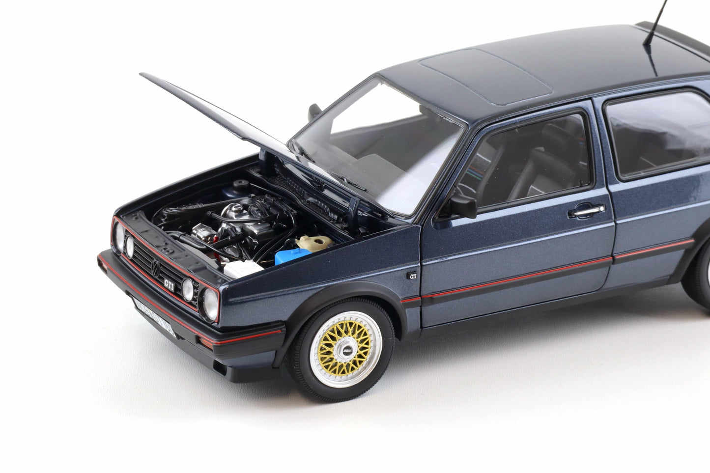 Norev 1988 Volkswagen Golf MK II GTI Helios Blue Metallic 1:18