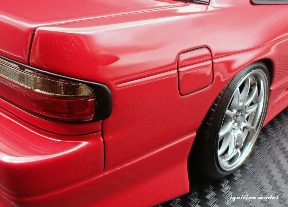 Ignition-Model Nissan Vertex S13 Silvia Red 1:18