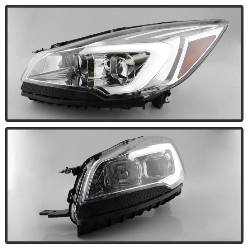 FR SPORT SPYDER xTune 13-16 Ford Escape 13-16 LED Light Bar Halogen Proj Headlights - Chrome...
