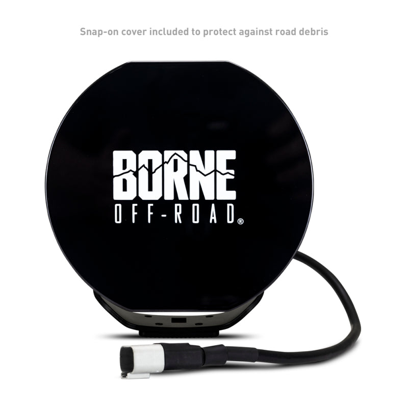 Borne Off-Road Light (Kit of 2) 7in Round BNLT-RD7-2