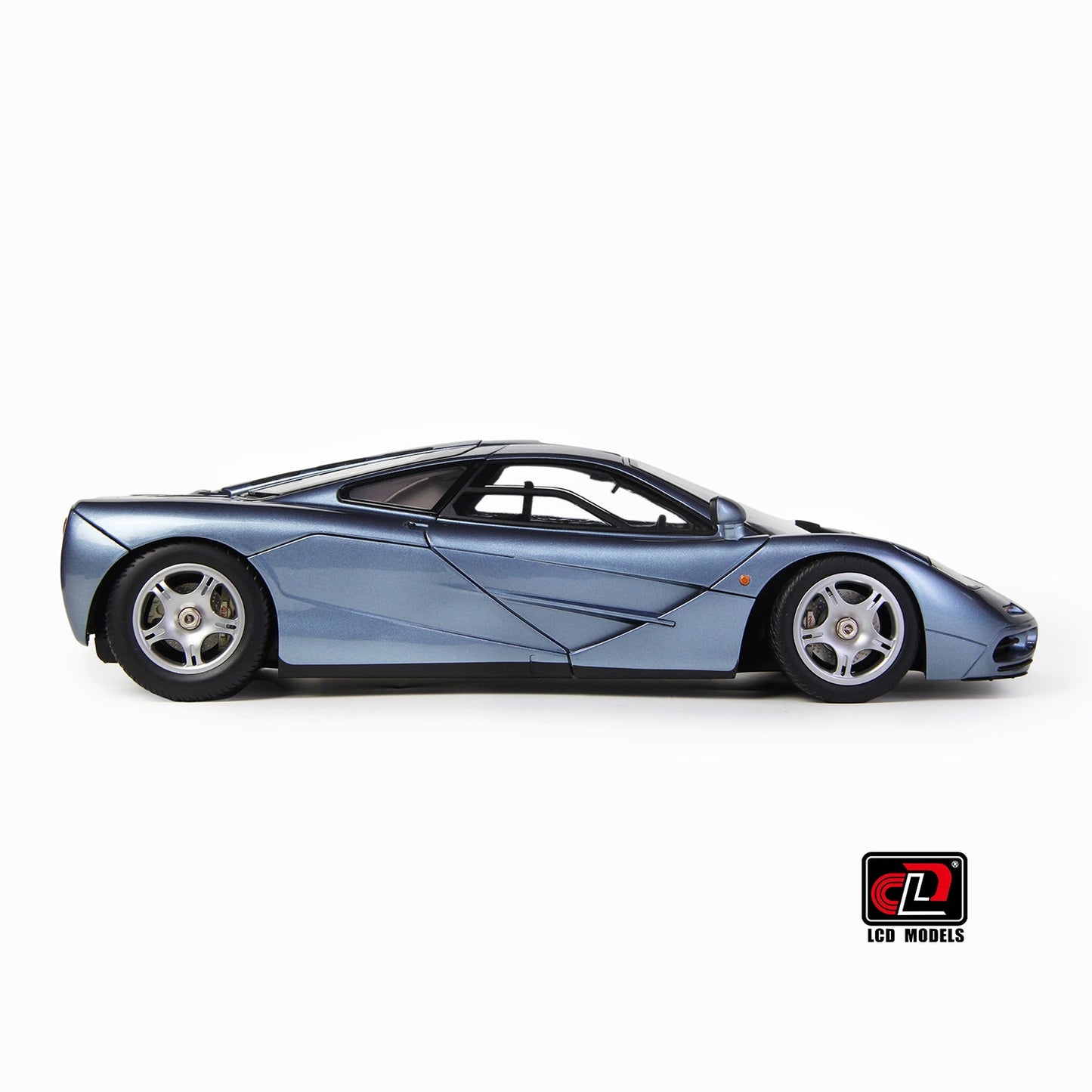 LCD 1993 Mclaren F1 XP5 Frozen Blue Metallic 1:18