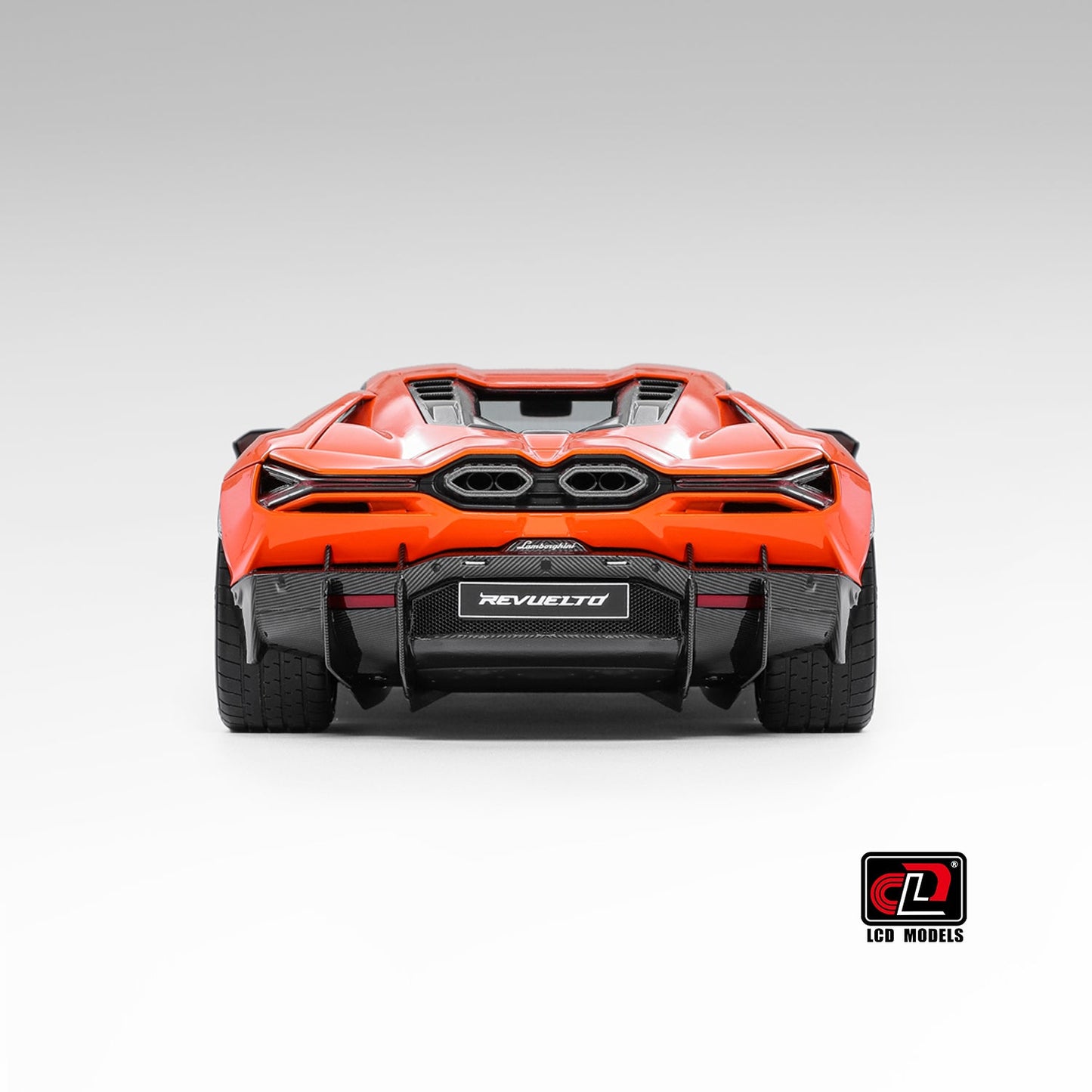 LCD 2024 Lamborghini Revuelto Orange 1:18