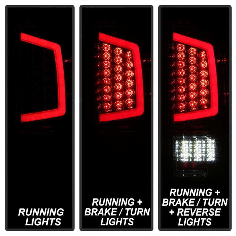 FR SPORT SPYDER xTune 16-18 Toyota Tacoma Light Bar LED Tail Lights - Chrome...