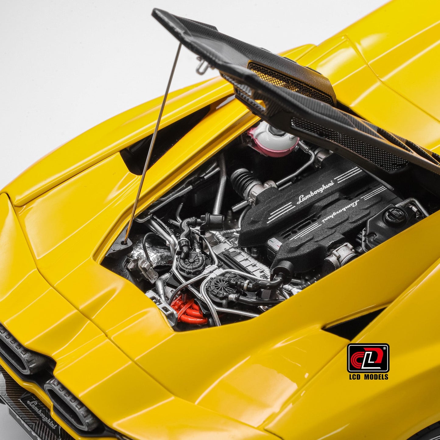 LCD 2024 Lamborghini Revuelto Yellow 1:18