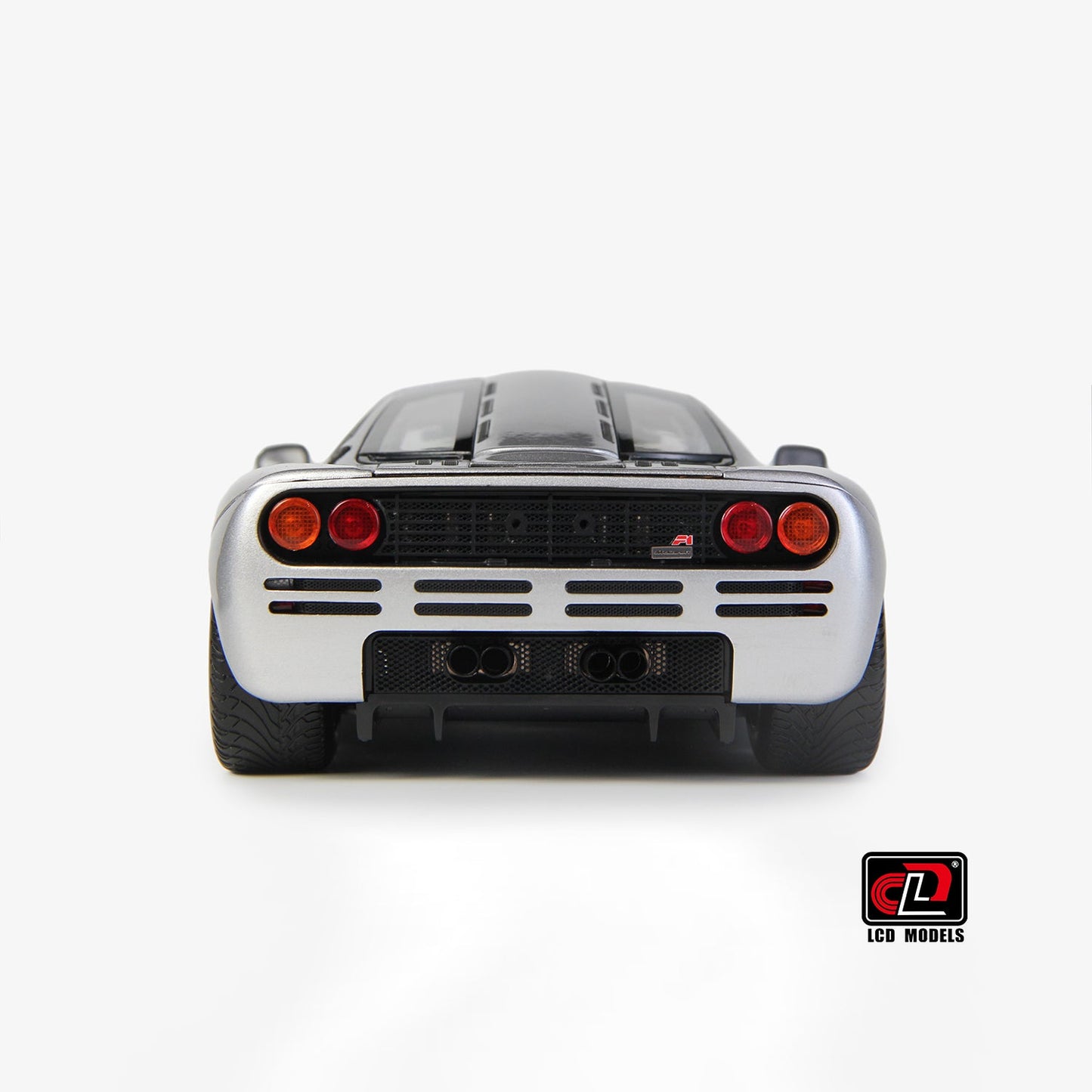 LCD 1993 Mclaren F1 XP5 Silver Metallic 1:18