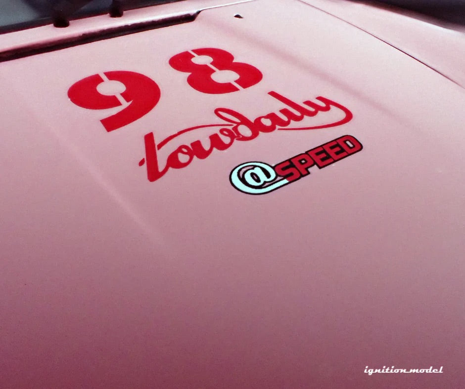 Ignition Model Porsche 993 RWB "Hooters" Matte Pink 1:18