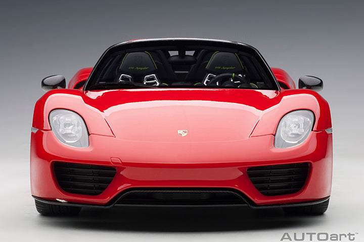 AUTOart Porsche 918 Spyder Weissach Package Guards Red 1:12