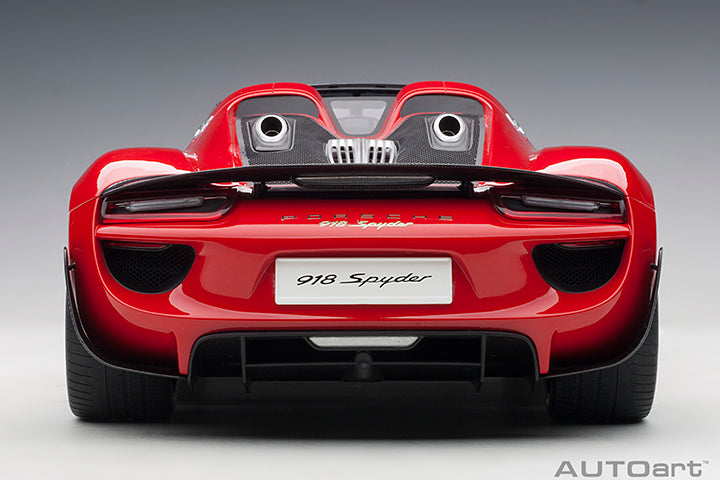 AUTOart Porsche 918 Spyder Weissach Package Guards Red 1:12