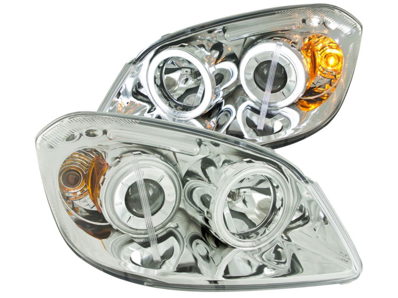 Anzo 2005-2010 Chevrolet Cobalt Projector Headlights w/ Halo Chrome