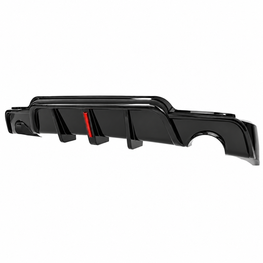 Gloss Black Rear Diffuser LED for Lexus IS250 IS350