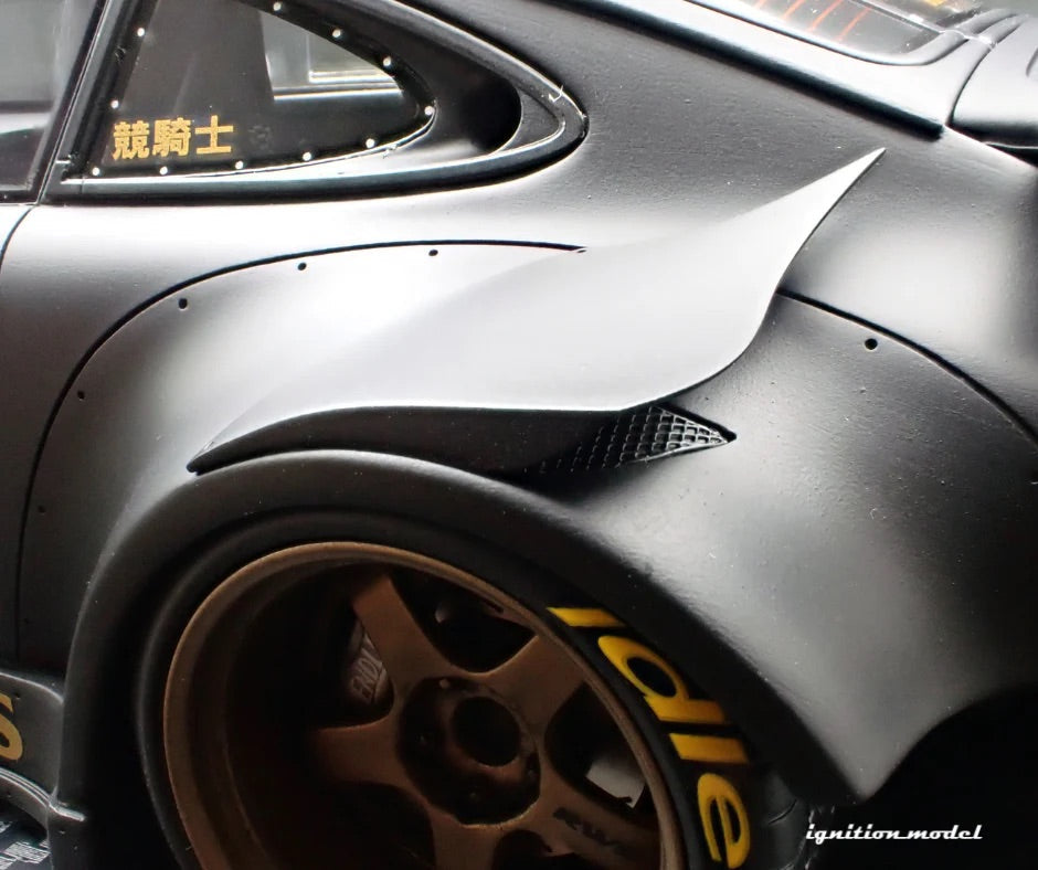 Ignition-Model Porsche 911 RWB 930 "Stella Artois" Matte Black 1:18