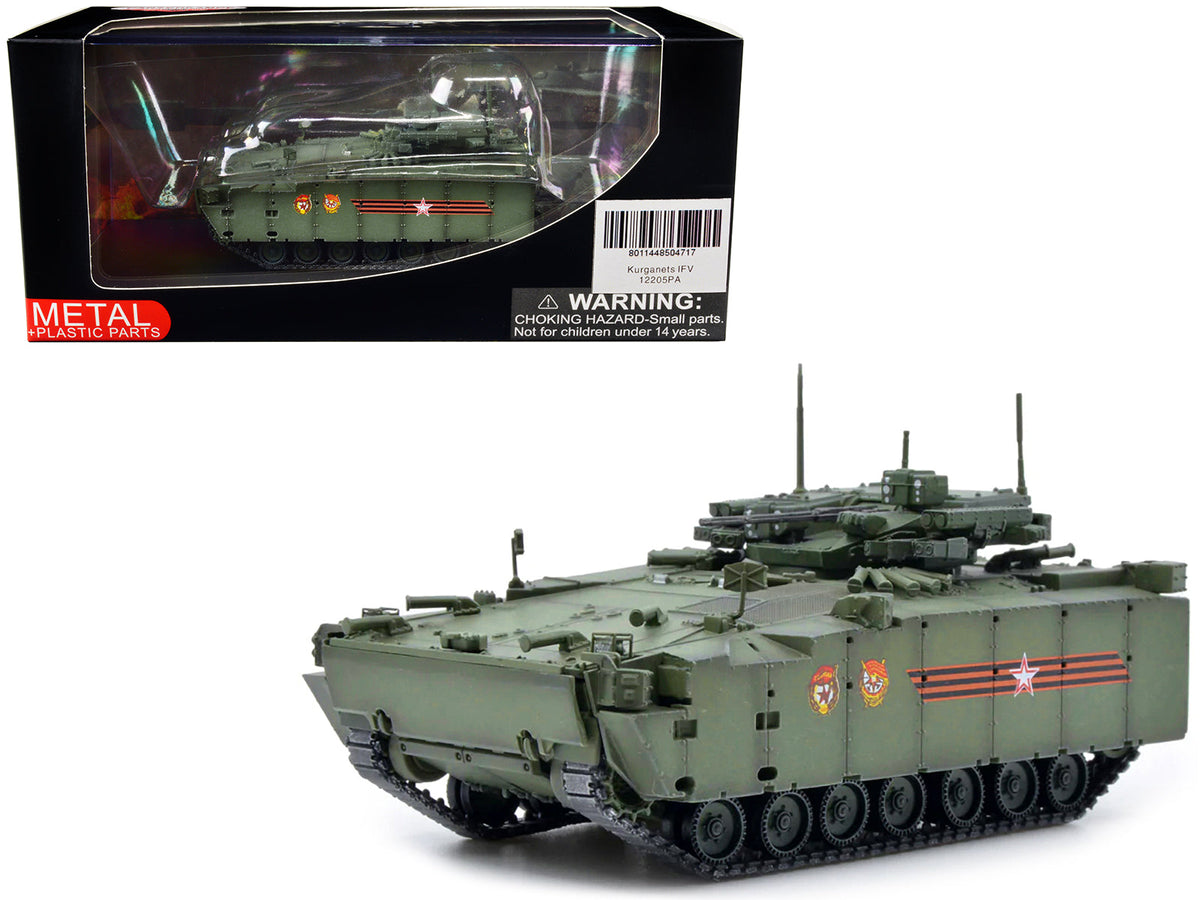 Rapid Vehicles Russian (Object 695) Kurganets-25 Infantry Fighting Vehicle with Four Kornet-EM...