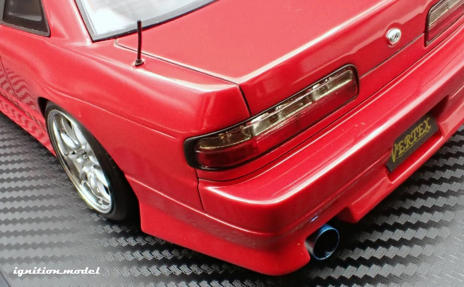 Ignition-Model Nissan Vertex S13 Silvia Red 1:18