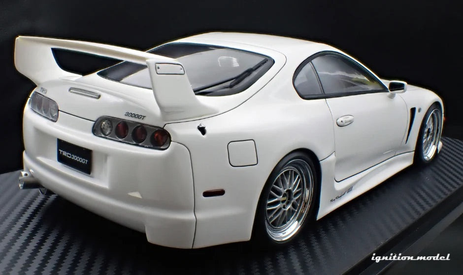 Ignition-Model Toyota Supra Mk4 (A80) TRD 3000GT (BBS LMs) White 1:18