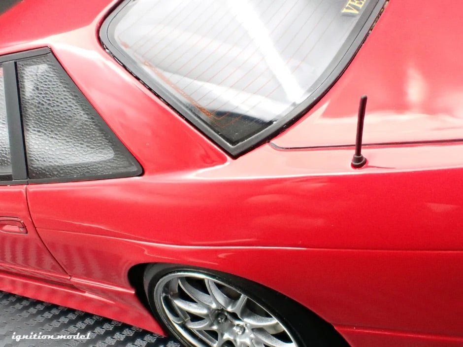 Ignition-Model Nissan Vertex S13 Silvia Red 1:18