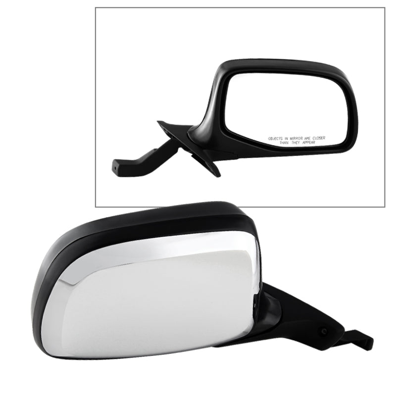 SPYDER Xtune Ford F150 / Bronco 92-96 OE Mirror Chrome Power Right MIR-15155-131-P-R 9935015