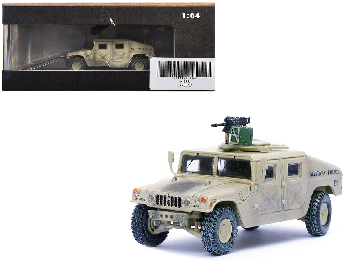 Rapid Vehicles M988 Modern 4×4 Utility Vehicle with Grenade Launcher Desert Sand "Military Police...
