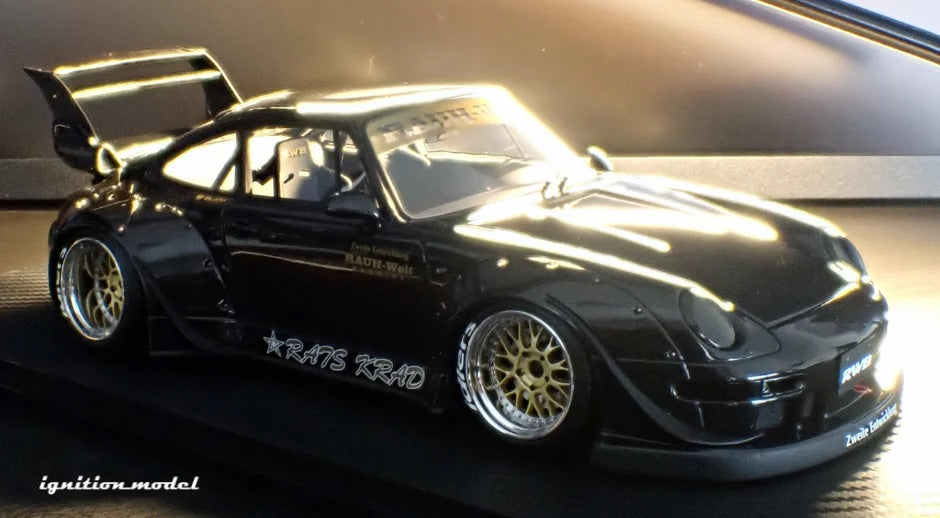 Ignition Model Porsche 993 RWB "Dark Star" Black 1:18