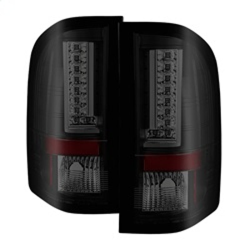 Spyder 07-13 Chevy Silverado (Exc 2010 Model) Verison 2 LED Tail Lights ALT-YD-CS07V2-LED-BSM 5082626