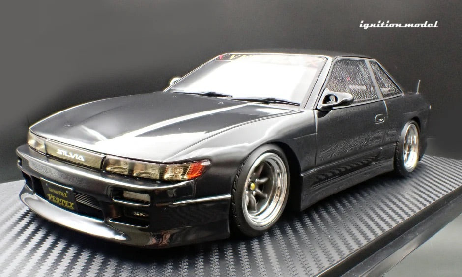STM Diecast Ignition-Model Nissan Vertex S13 Silvia Black 1:18 - View 3