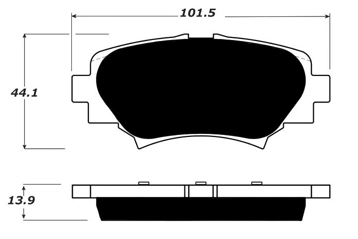 Porterfield Brake Pads for 2014 MAZDA 3 (JAPAN BUILD)