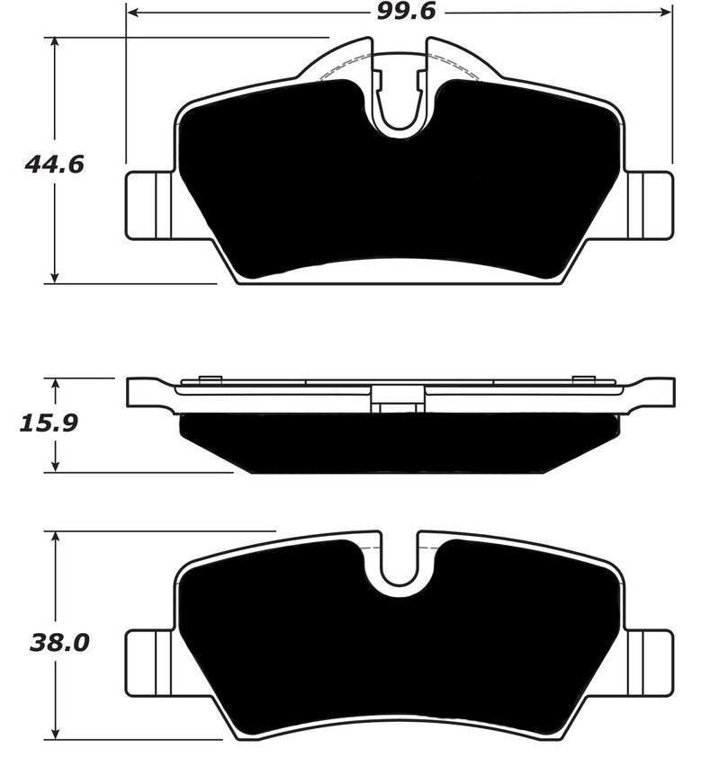 Porterfield Brake Pads for 2015 MINI Cooper w/JCW