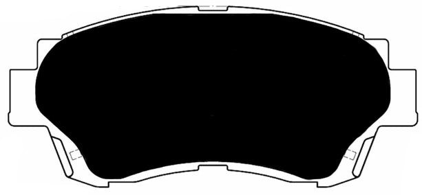 Porterfield Brake Pads for 1996 TOYOTA CAMRY V6