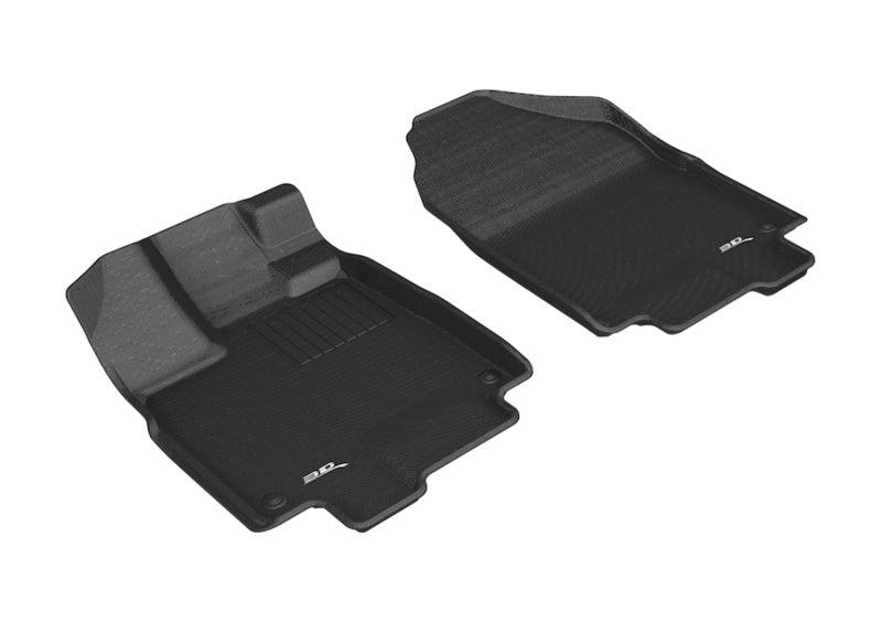 FR SPORT 3D MAXpider 2018-2020 Honda Odyssey Kagu 1st Row Floormat - Black L1HD09111509