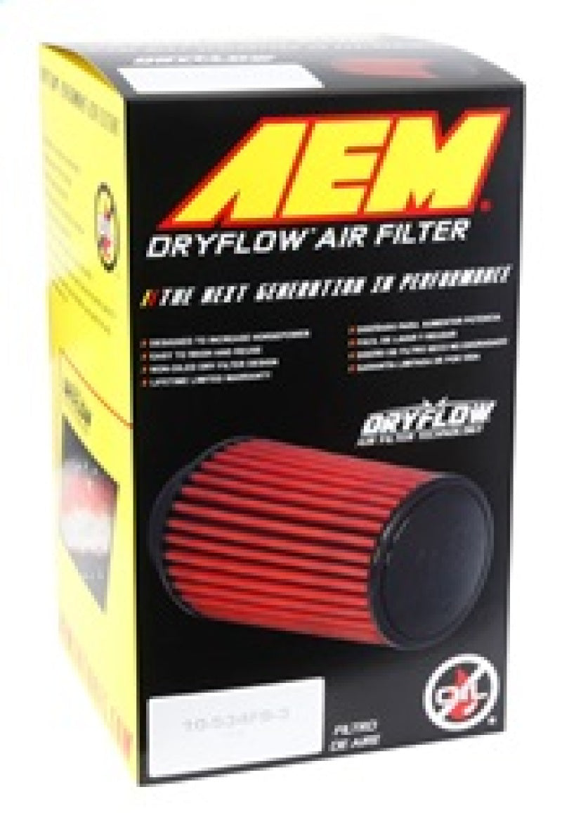 AEM Induction AEM 2.75 inch Dryflow Air Filter with 9 inch Element 21-2029DK