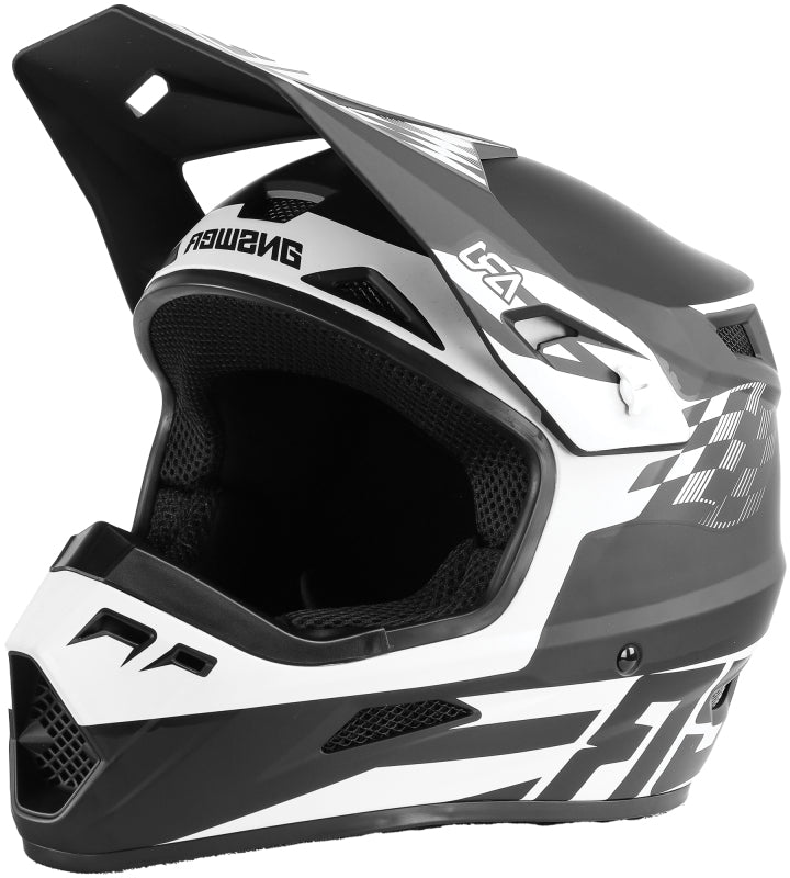 Answer AR1 Sweep Helmet Black/White Youth - Large 442926
