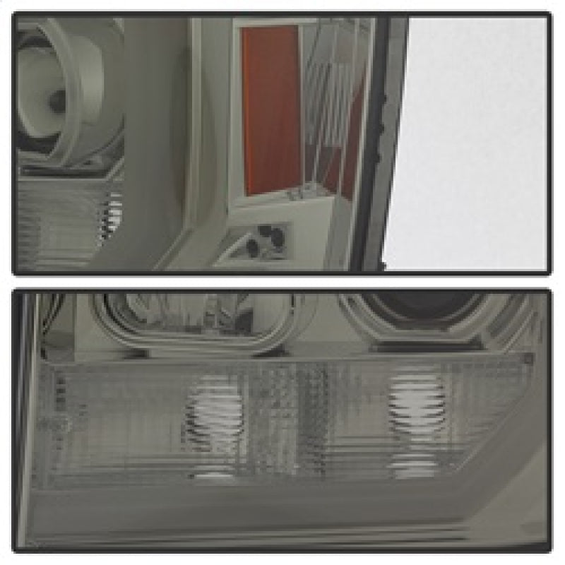 FR SPORT Spyder GMC Sierra 1500/2500/3500 07-13 V2 Projector Headlights - Smoke...