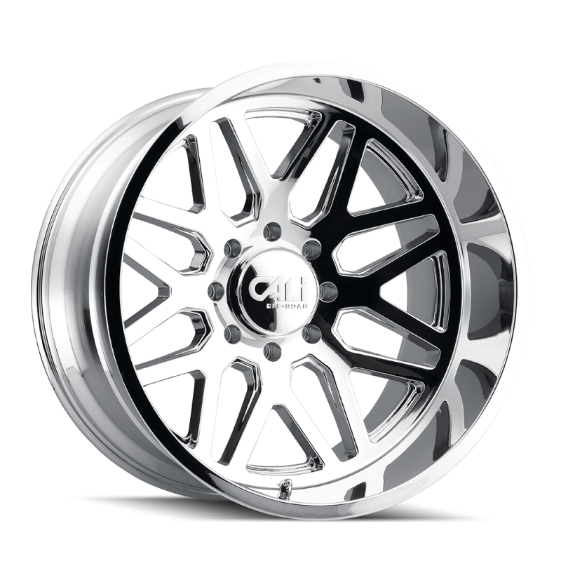 Cali Off-Road 9115 Invader 22x12 / 8x170 BP / -51mm Offset / 125.2mm Hub Chrome Wheel 9115-22270C