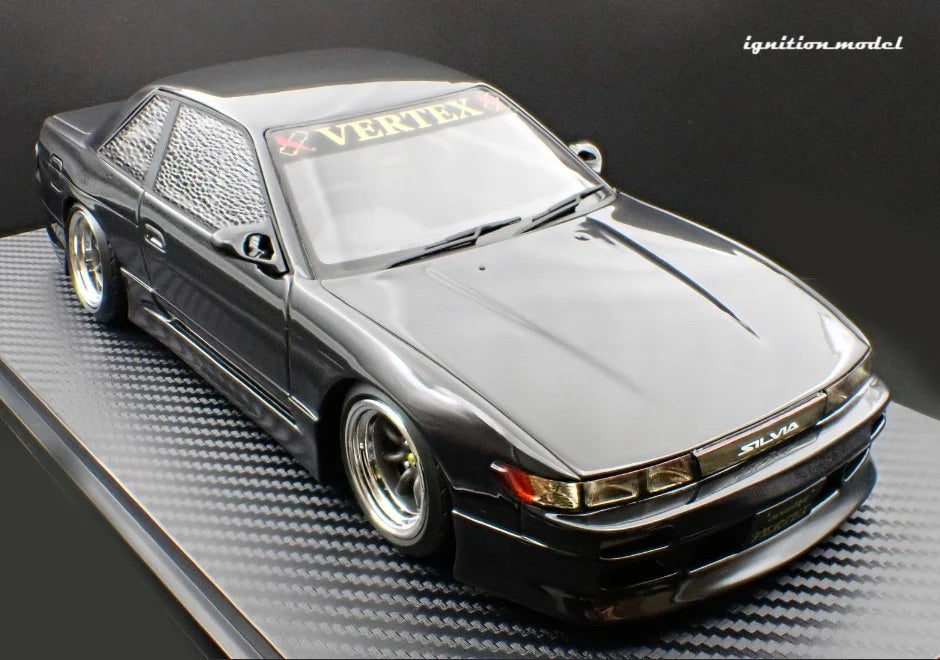 STM Diecast Ignition-Model Nissan Vertex S13 Silvia Black 1:18 - View 4