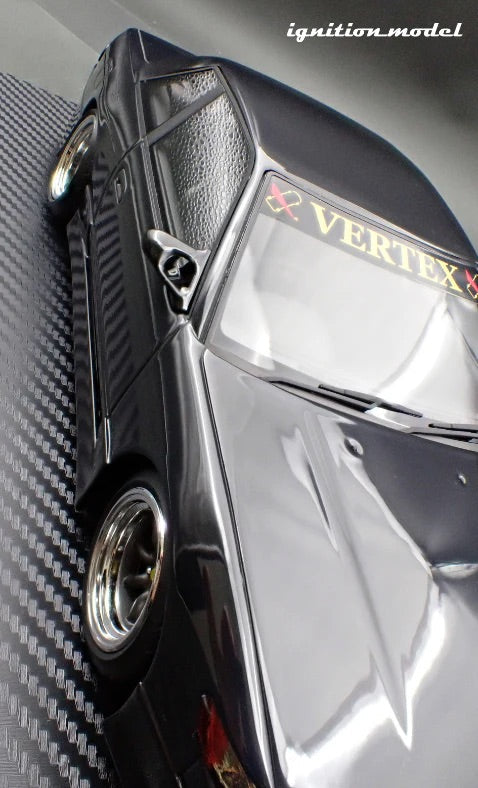 Ignition-Model Nissan Vertex S13 Silvia Black 1:18