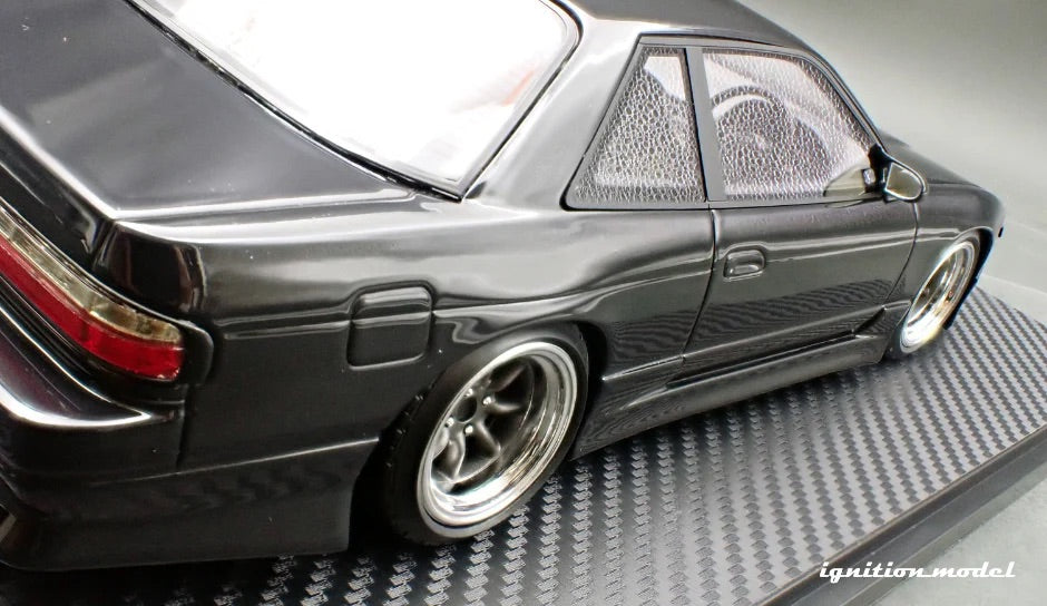 Ignition-Model Nissan Vertex S13 Silvia Black 1:18